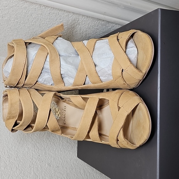 Vince Camuto Sammson Crisscros Strappy High-heel Women's - Picture 5 of 12